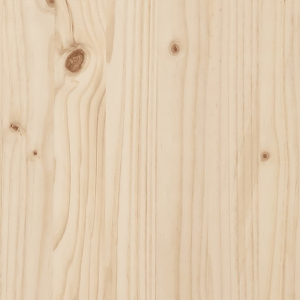 Mesa de jantar estrutura em Y 100x50x75cm pinho e aço