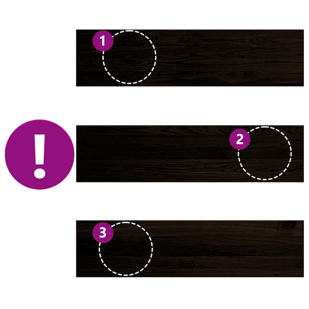 Tapetes de escada 16 pcs 100x25x2 cm carvalho castanho escuro