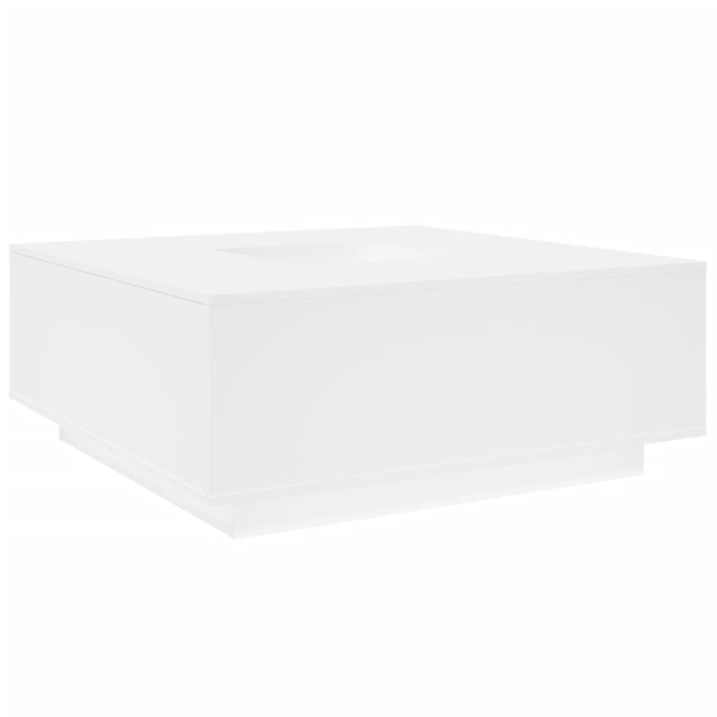 Mesa de centro 100x100x40 cm derivados de madeira branco
