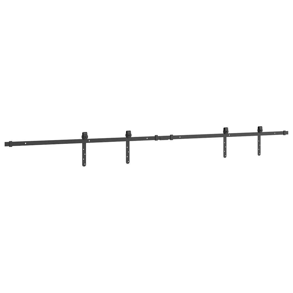 Kit para armário deslizante aço carbono 213 cm