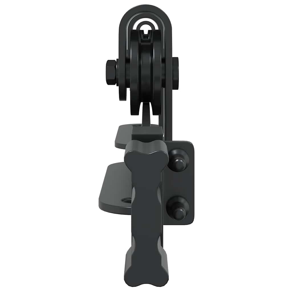 Kit p/ porta de armário deslizante 122 cm aço carbono