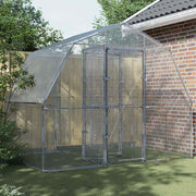 Gaiola para pássaros com porta aço galvanizado prateado