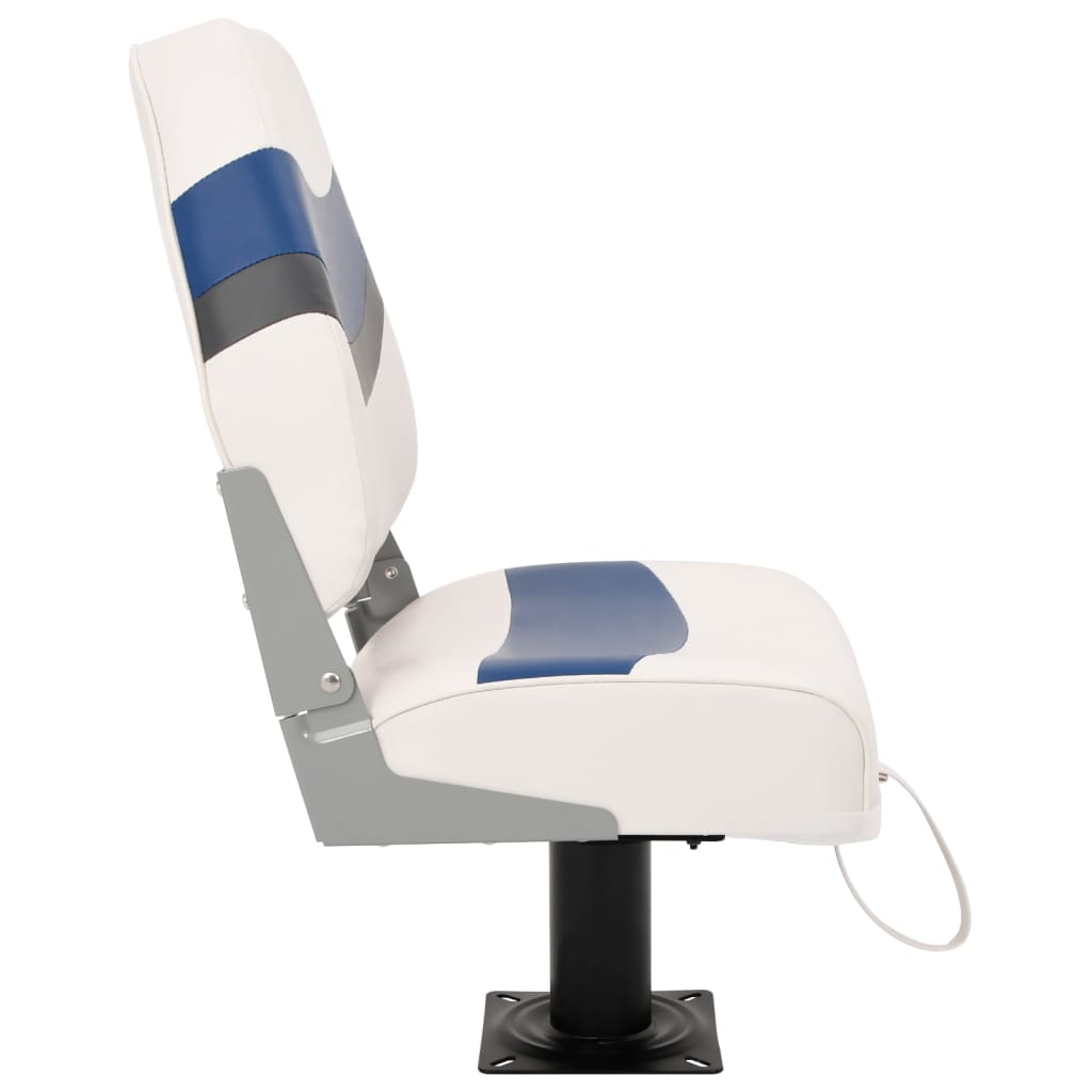 4 pcs conjunto assento de barco dobrável com encosto alto