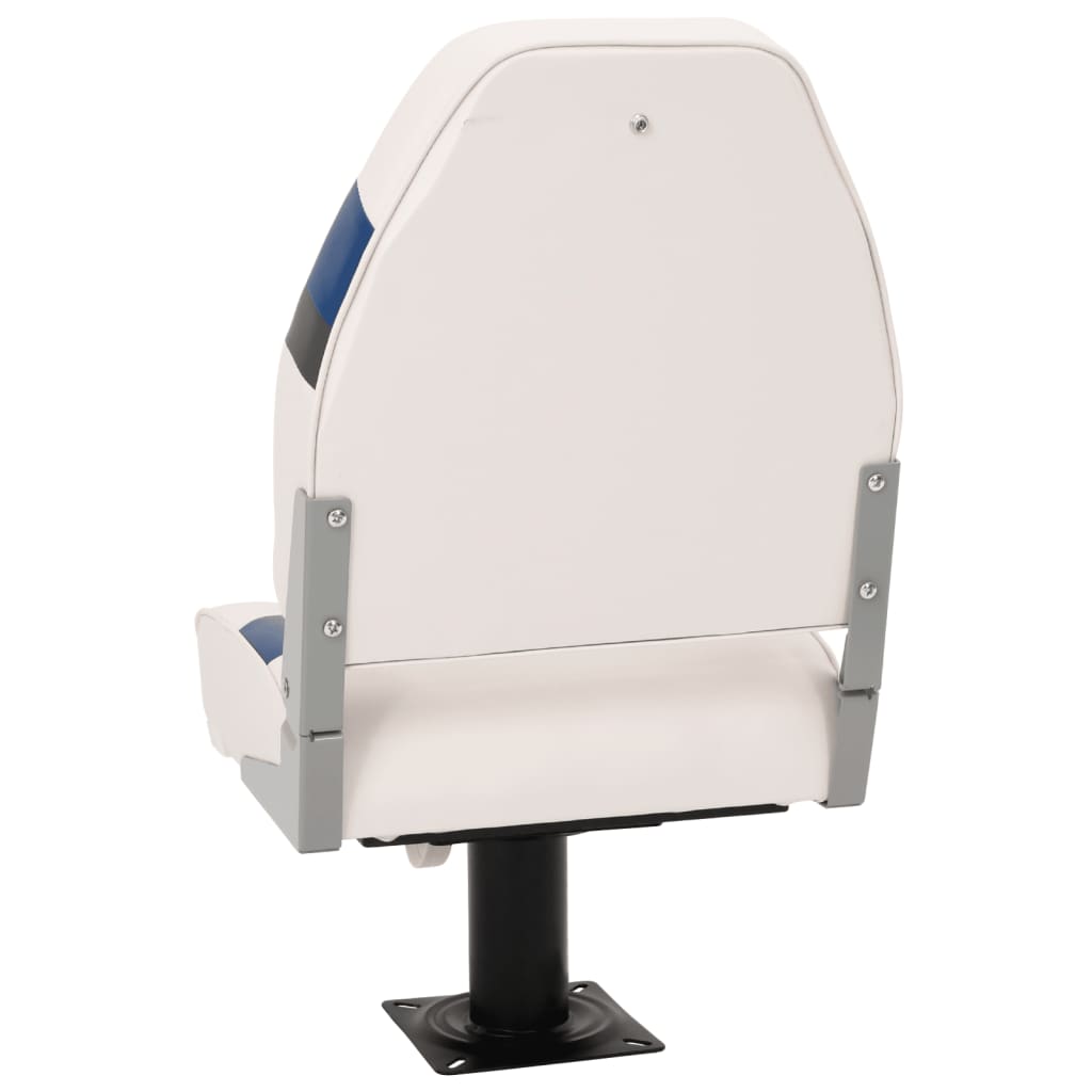 4 pcs conjunto assento de barco dobrável com encosto alto