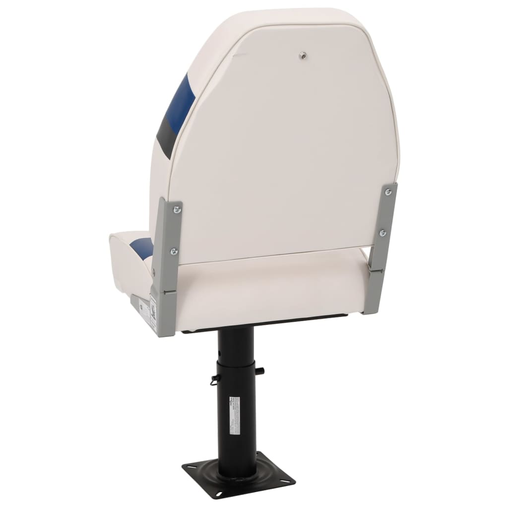 4 pcs conjunto assento de barco dobrável com encosto alto