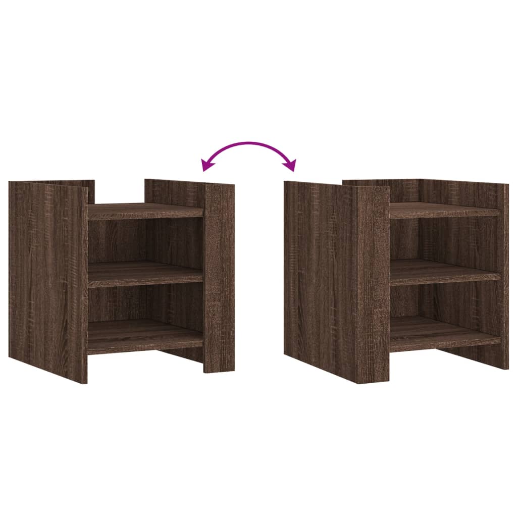 Mesa cabeceira 45x50x50 cm derivados de madeira branco