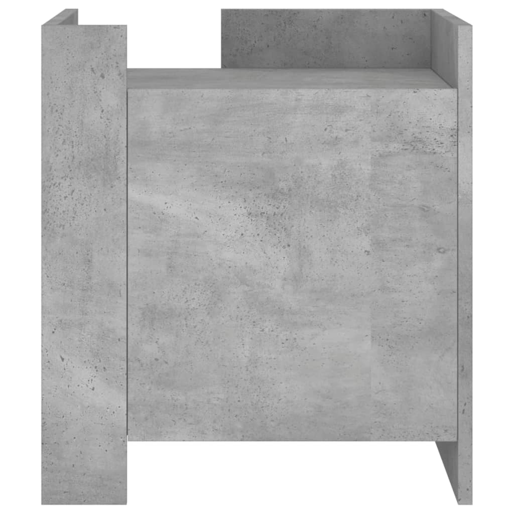Mesa cabeceira 45x50x50 cm derivados de madeira branco