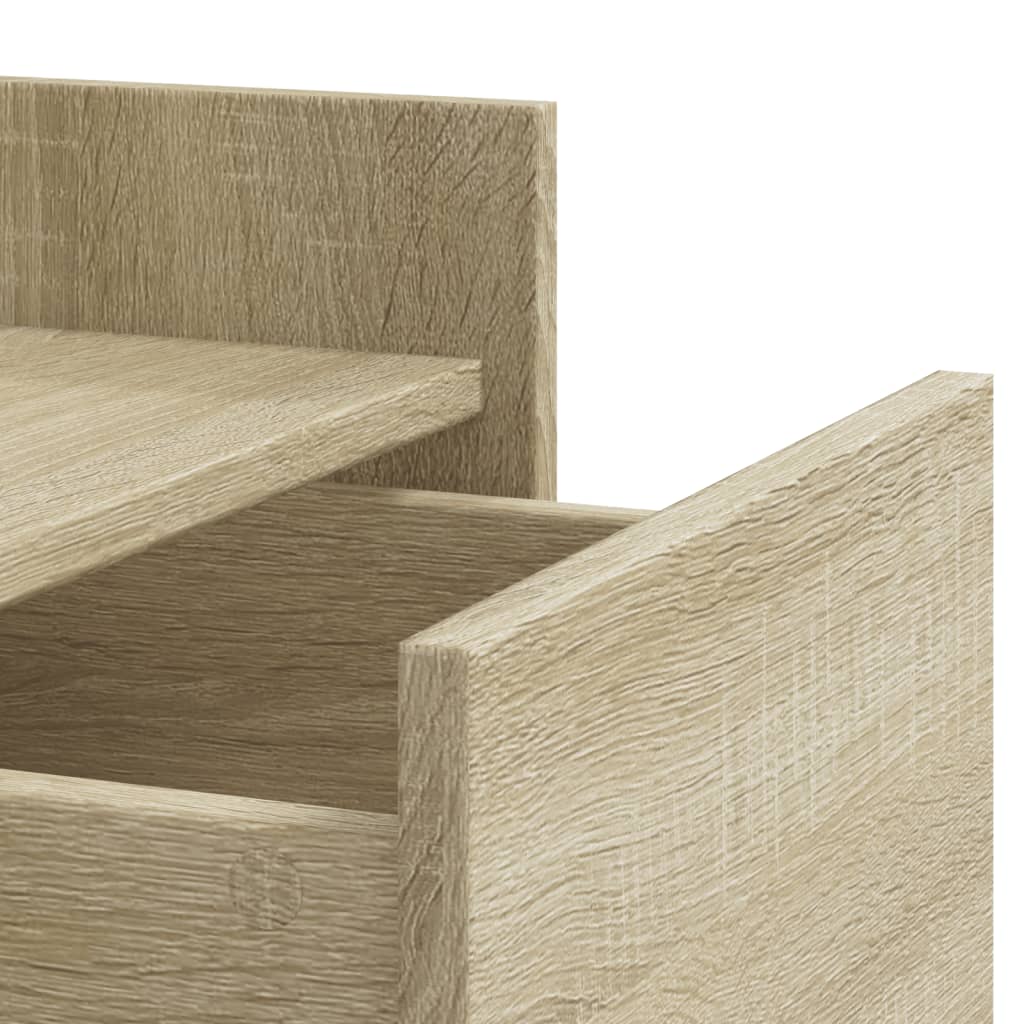 Mesa de cabeceira 45x50x65 cm derivados de madeira branco