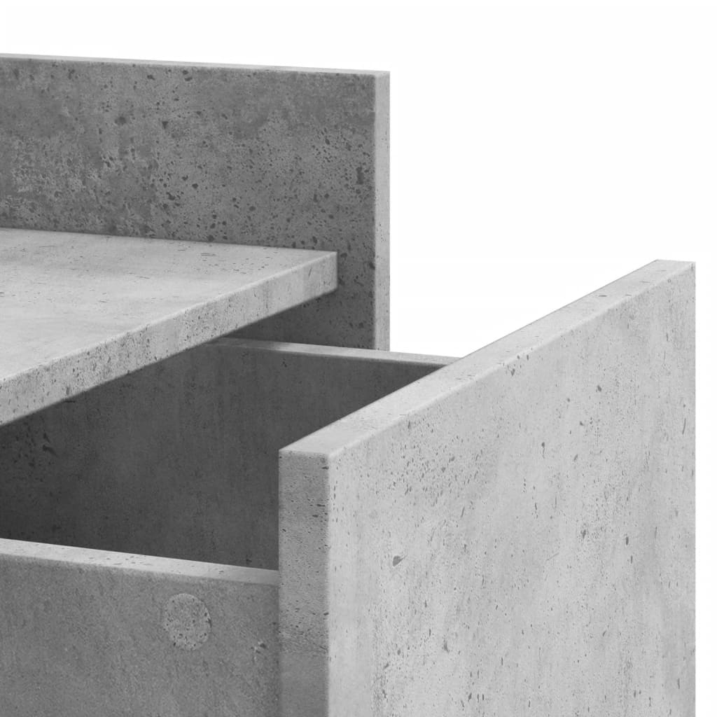 Mesa de cabeceira 45x50x65 cm derivados de madeira branco