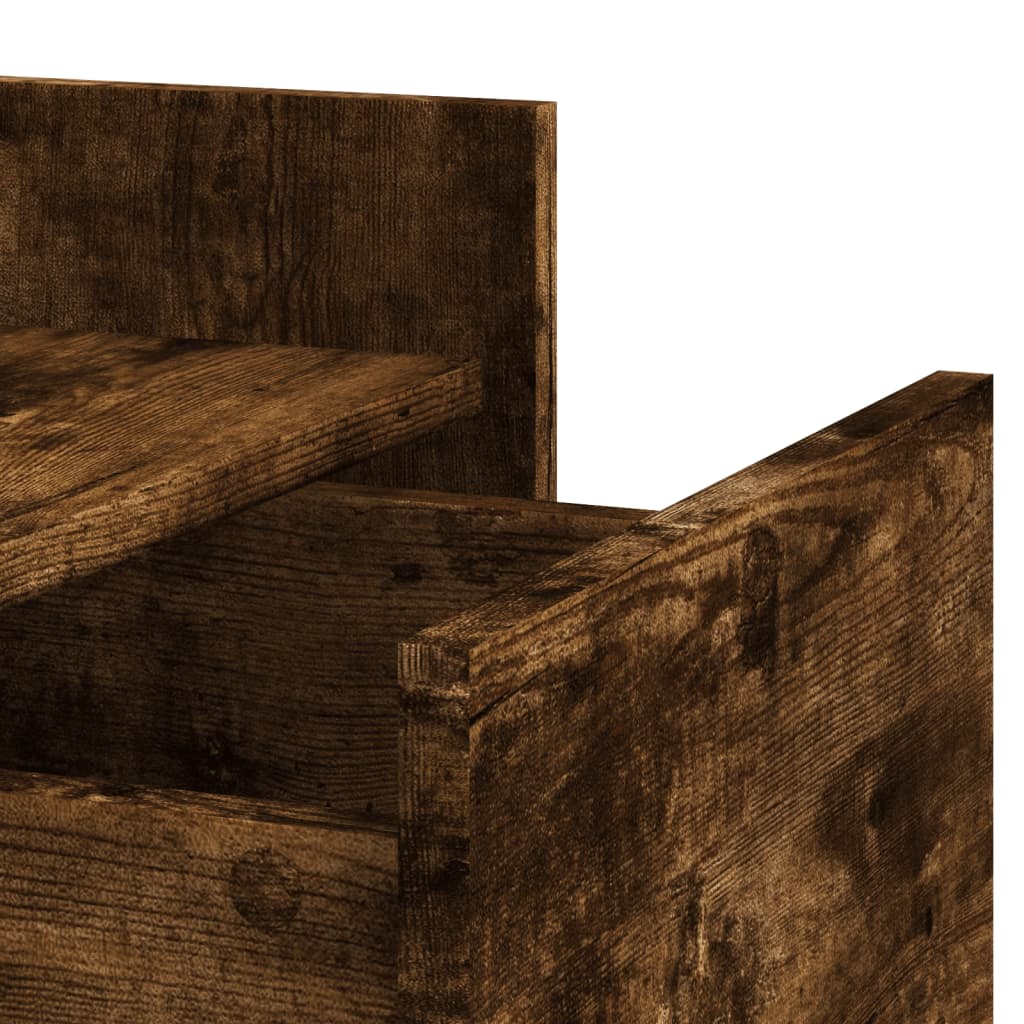 Mesa de cabeceira 45x50x65 cm derivados de madeira branco