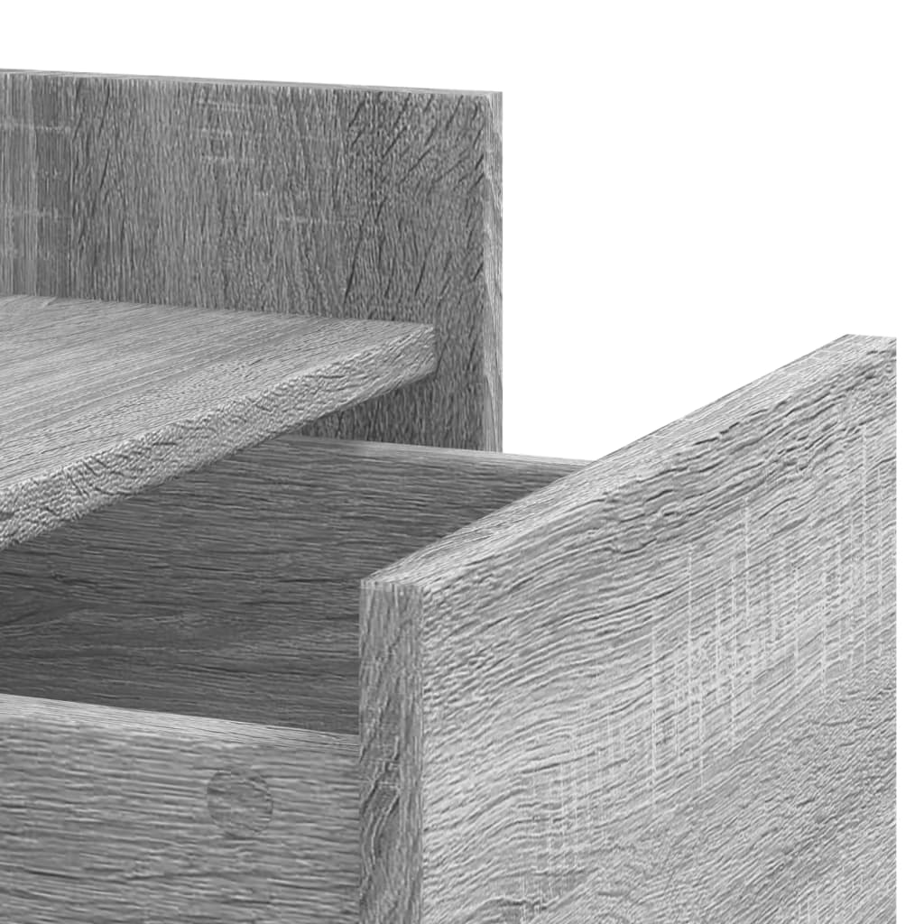 Mesa de cabeceira 45x50x65 cm derivados de madeira branco