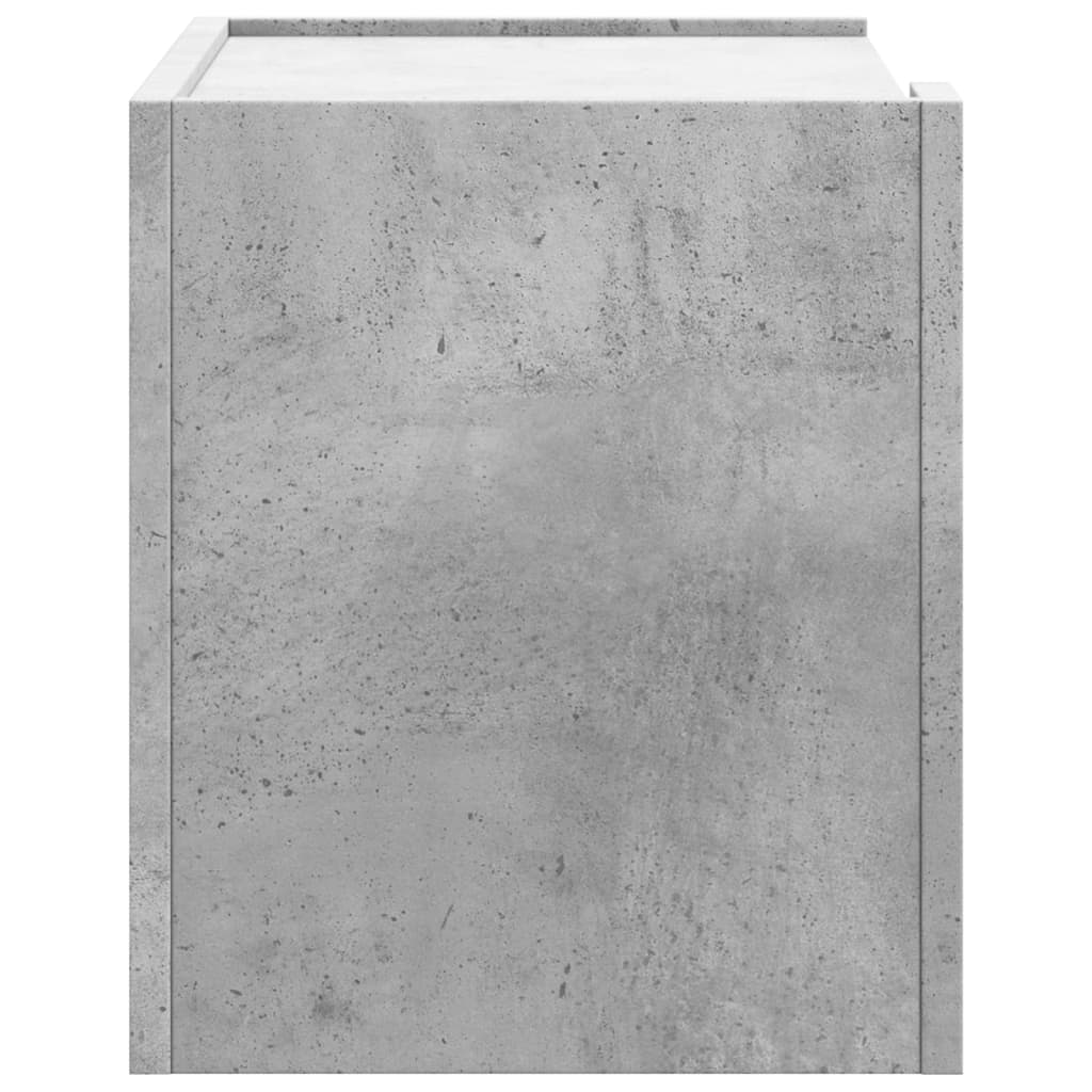 Mesa de cabeceira de parede 45x30x35 cm branco
