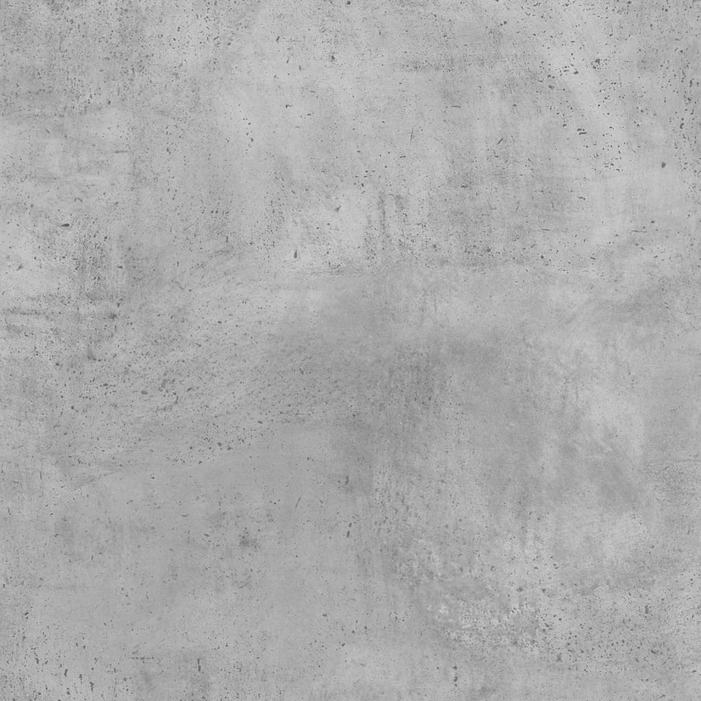 Armário vitrine 100x15x58 cm derivados de madeira cinza cimento