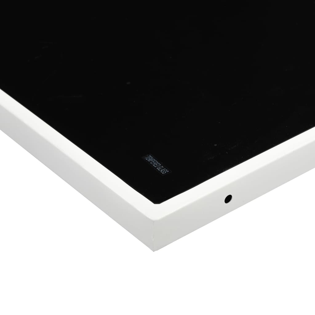 11 pcs conj. de jantar p/ jardim c/ almofadões textilene branco