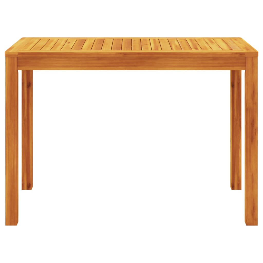 3 pcs conjunto de jantar para jardim madeira de acácia maciça