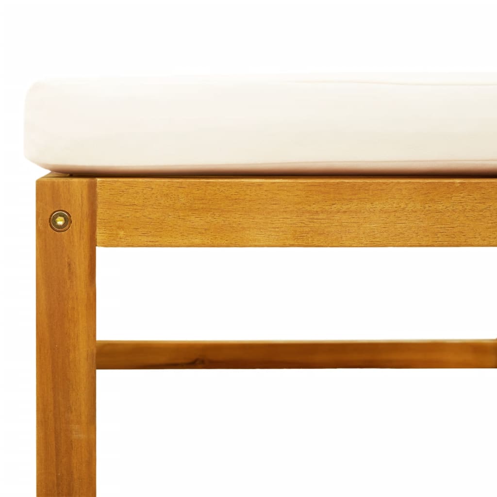 Conjunto de sofás de jardim  de 11 peças com almofadas de madeira de acácia e vime