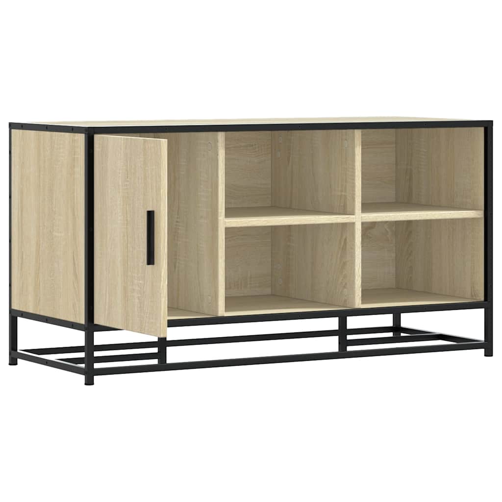 Banco para calçado sonoma 60x40x53,5 cm madeira metal cinzento