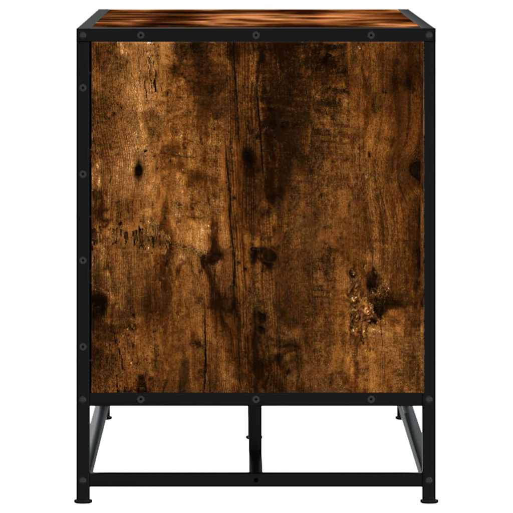 Banco para calçado sonoma 60x40x53,5 cm madeira metal cinzento