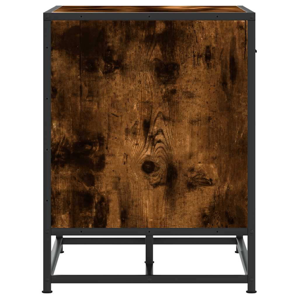 Banco para calçado sonoma 60x40x53,5 cm madeira metal cinzento