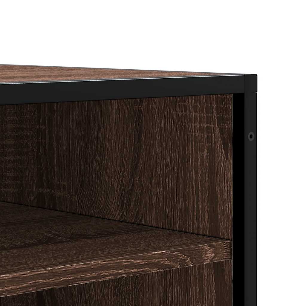 Banco para calçado sonoma 60x40x53,5 cm madeira metal cinzento