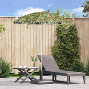 Parasol de Praia Verde 206 x 206 x 212 cm Poliéster e Metal