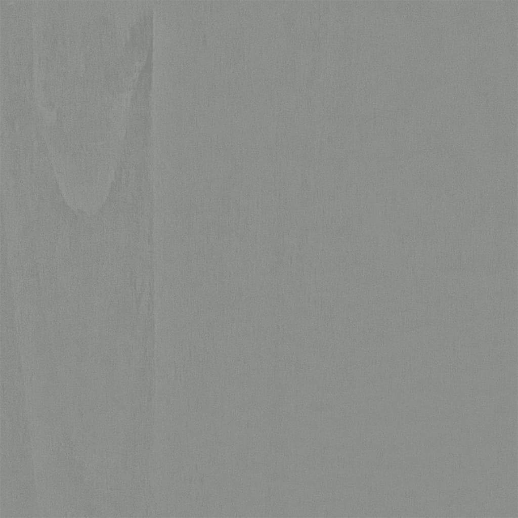 5 pcs conj. de jantar dobrável Corona madeira de pinho cinzento