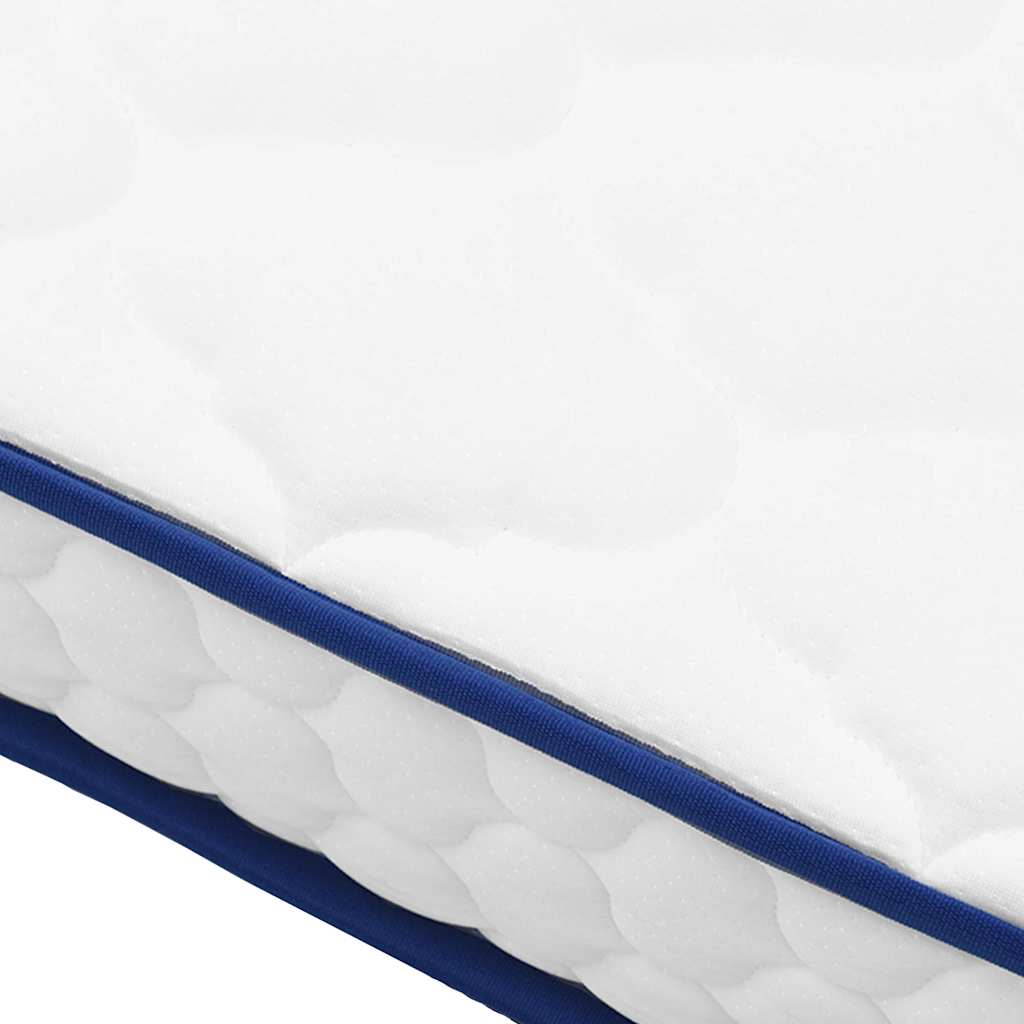 Colchão de espuma de memória 100x200x17 cm macio branco