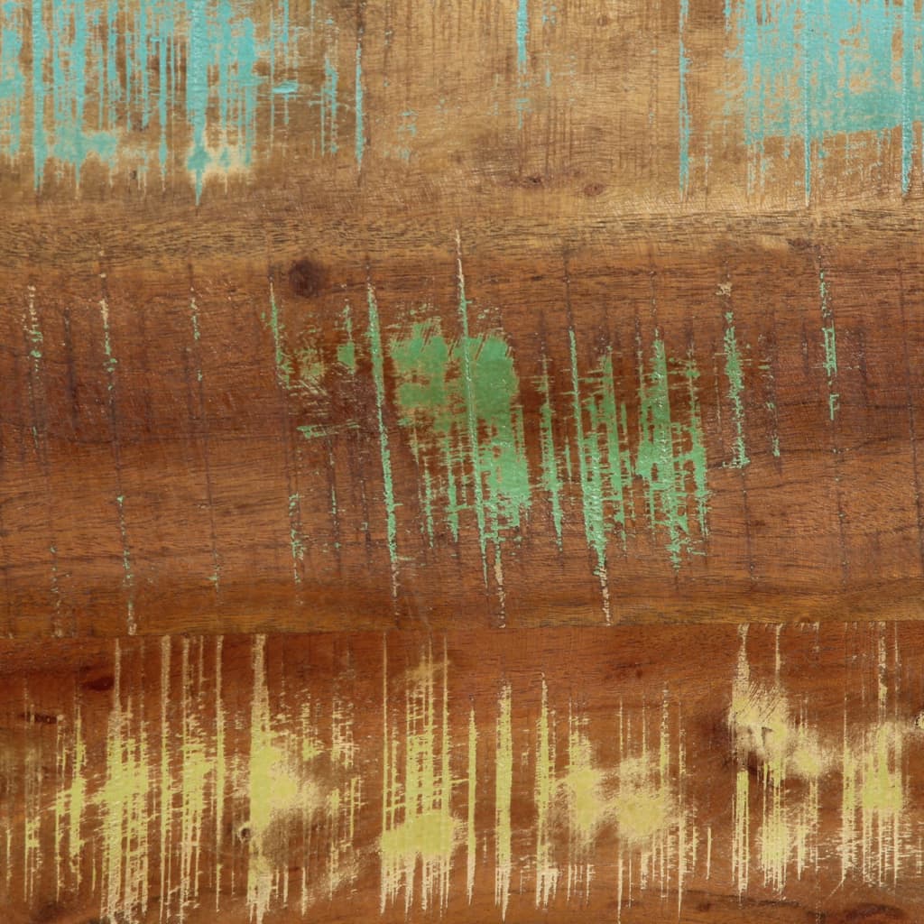 Mesa de centro 110x55x40 cm madeira recuperada maciça