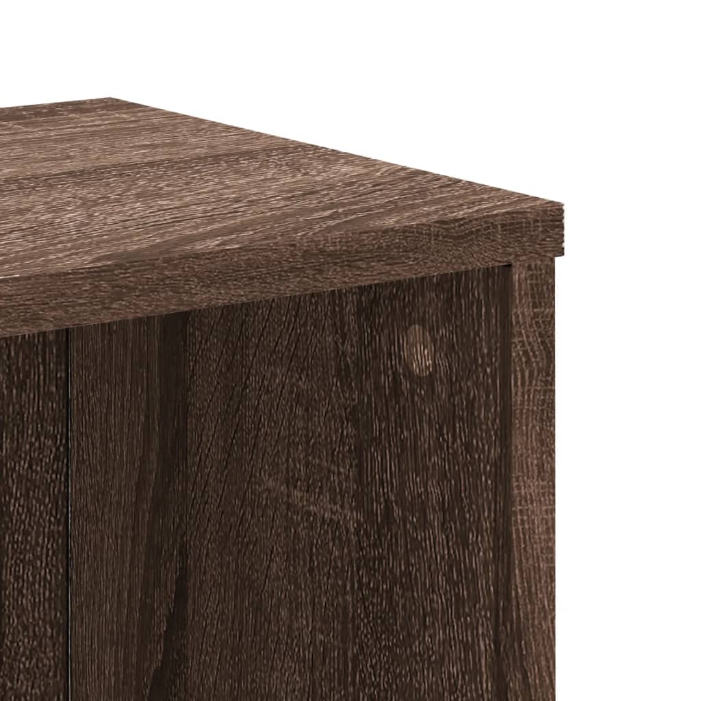 Estante 50x25x105 cm derivados de madeira branco