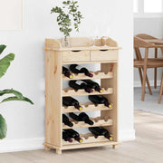 Escorredor de Vinho Castanho 90 x 60 x 30 cm