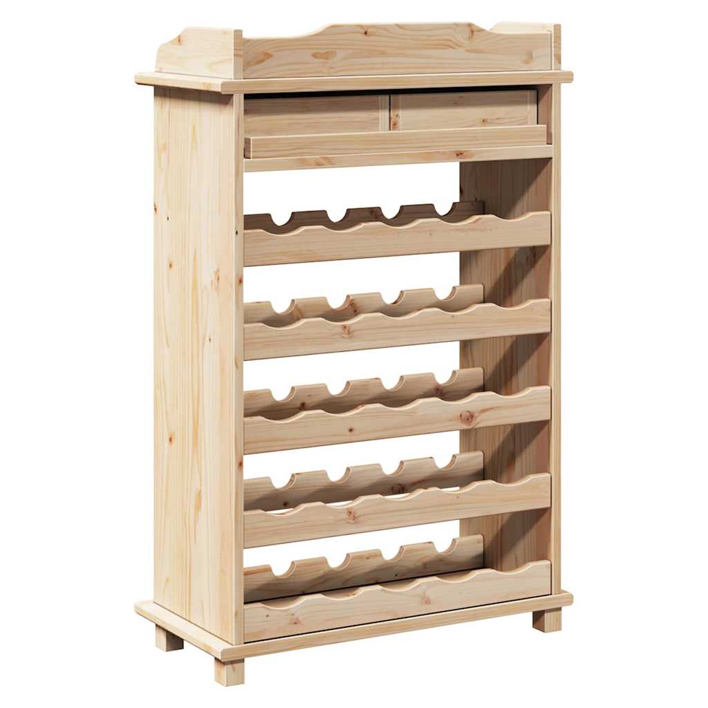 Escorredor de Vinho Castanho 90 x 60 x 30 cm