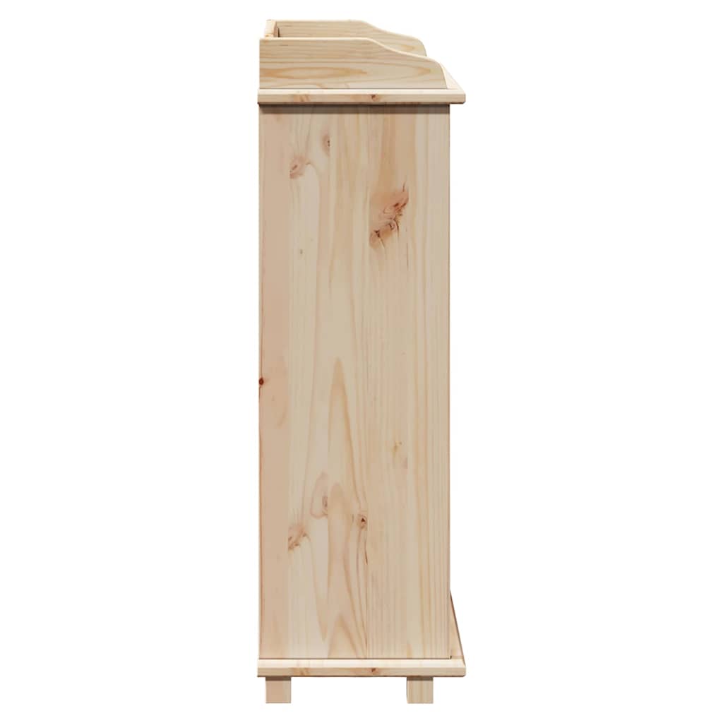 Escorredor de Vinho Castanho 90 x 60 x 30 cm