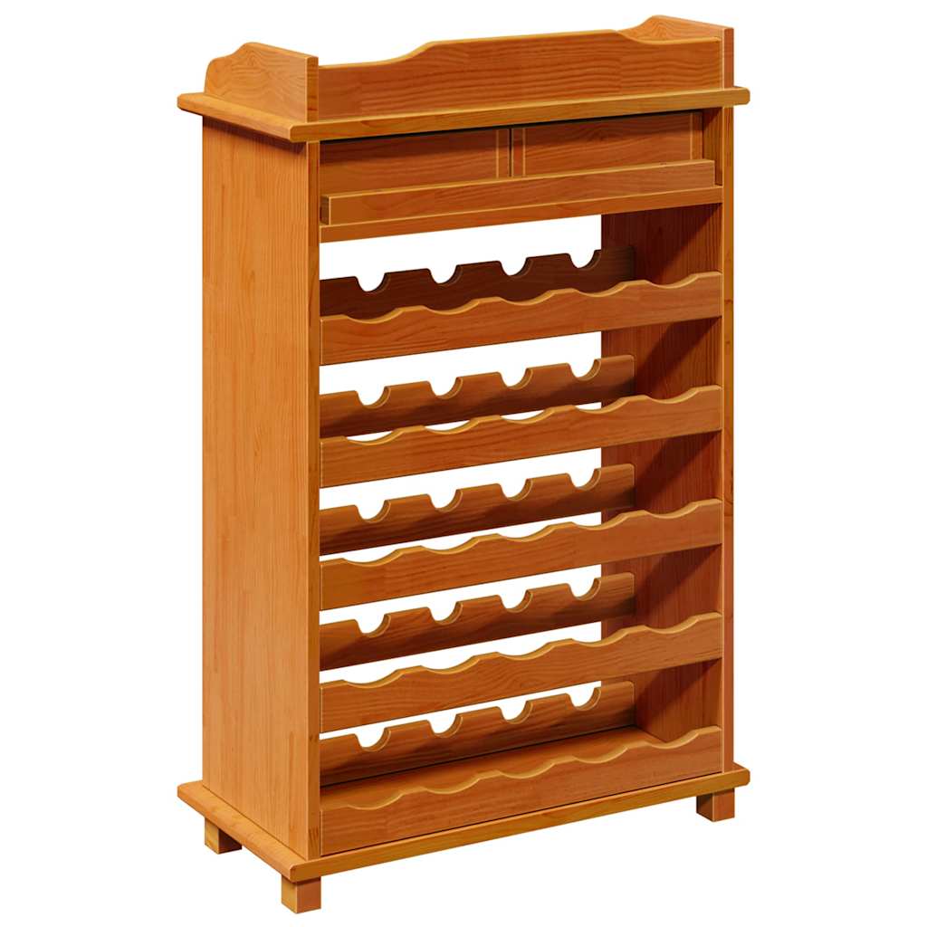 Escorredor de Vinho Castanho 90 x 60 x 30 cm
