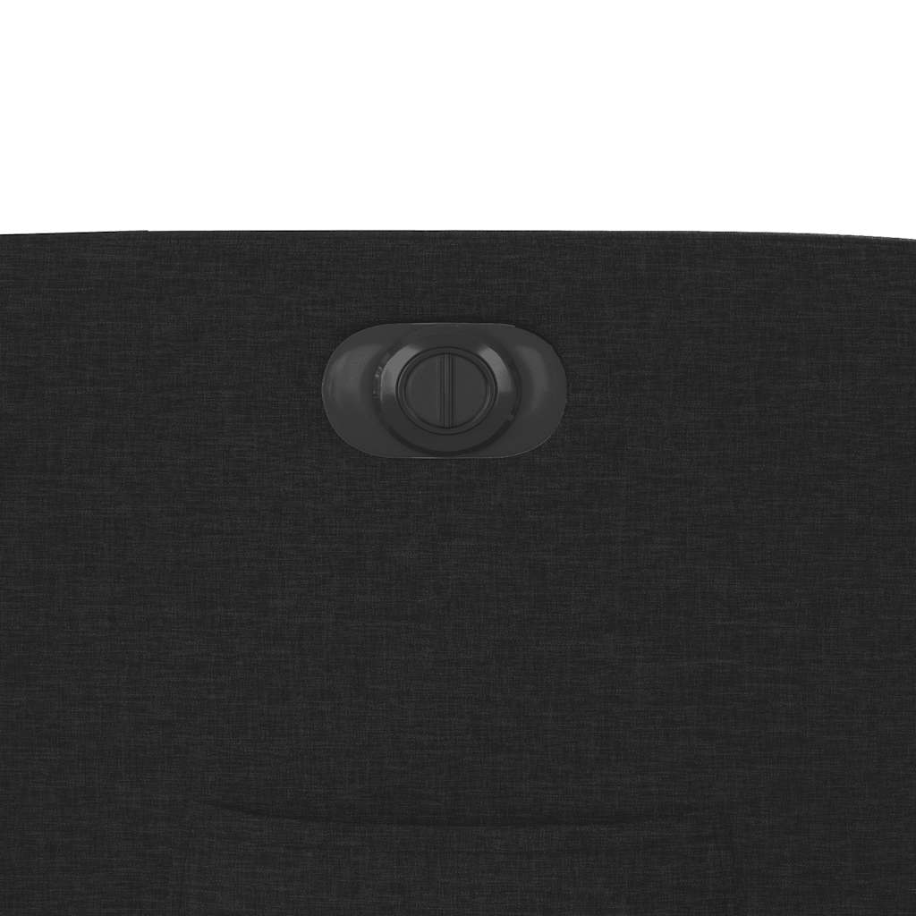 Poltrona elétrica reclinável tecido preto