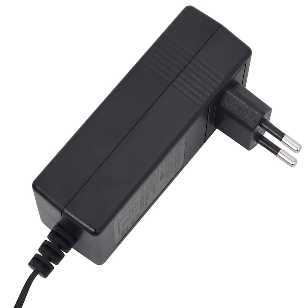 Poltrona reclinável elétrica tecido de microfibra cinza-escuro