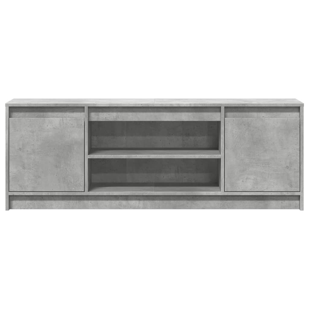 Móvel de TV com luzes LED derivados de madeira branco