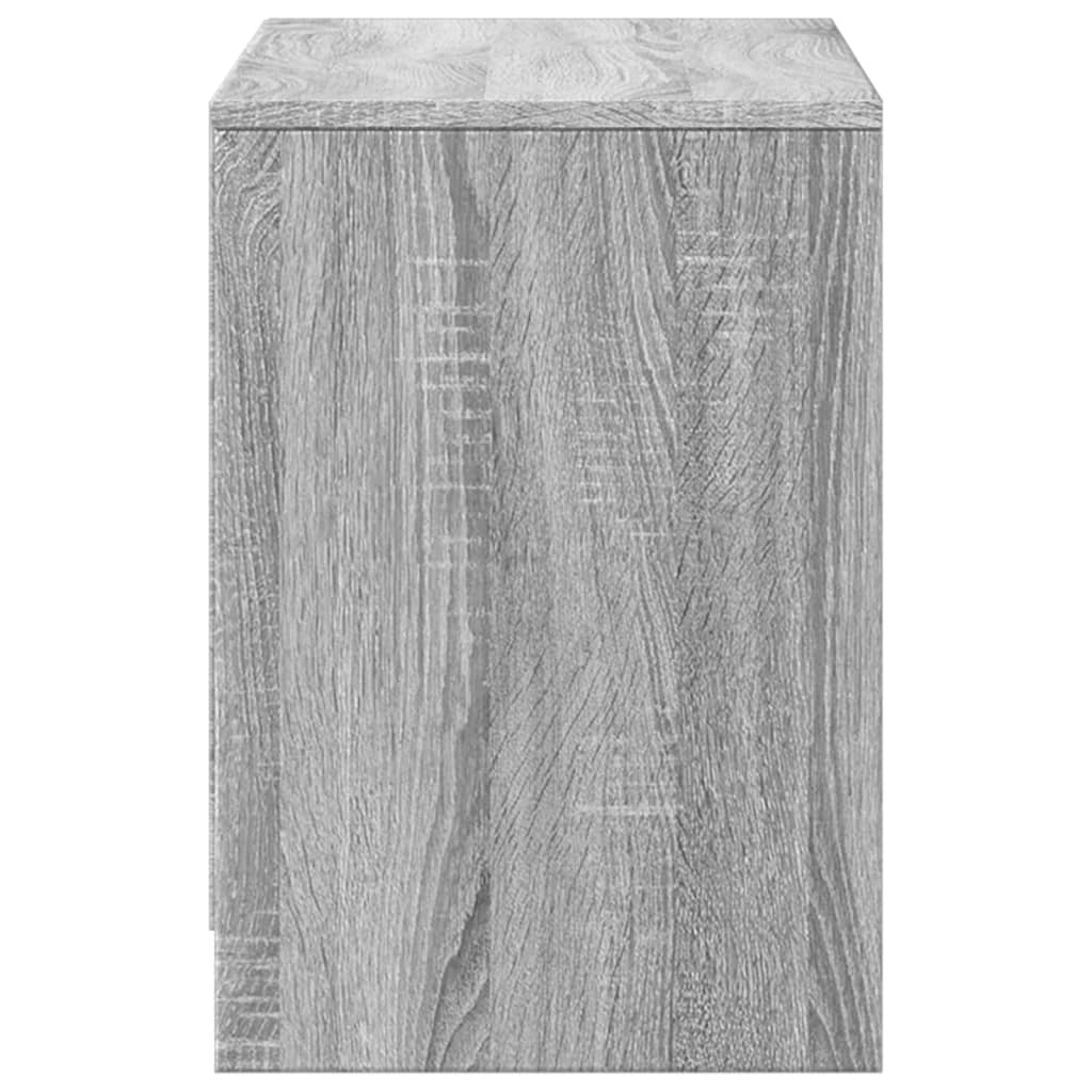 Móvel de TV com luzes LED derivados de madeira branco