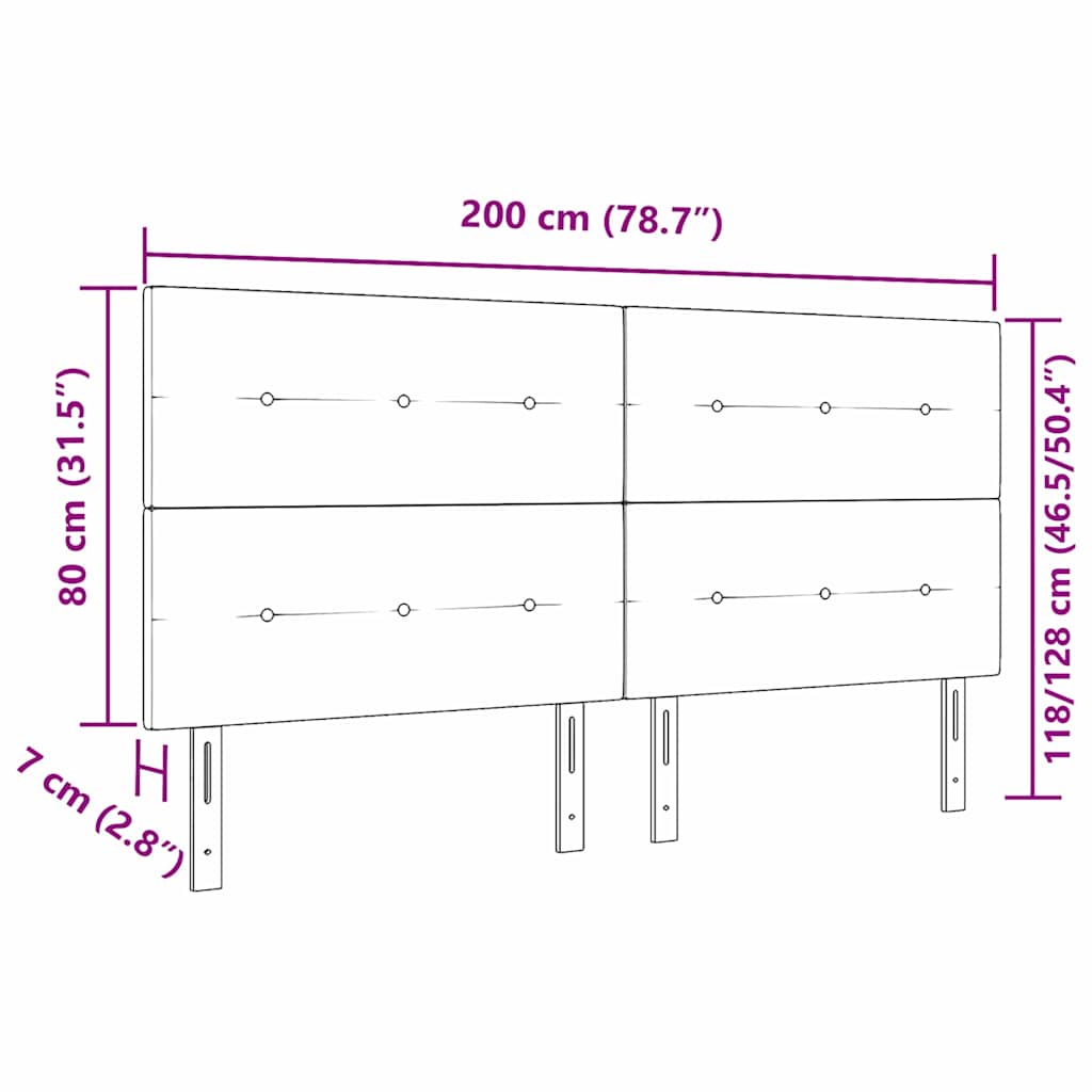 Cabeceira com luzes de tira LED Ajustável Cinzeto 100 cm Veludo