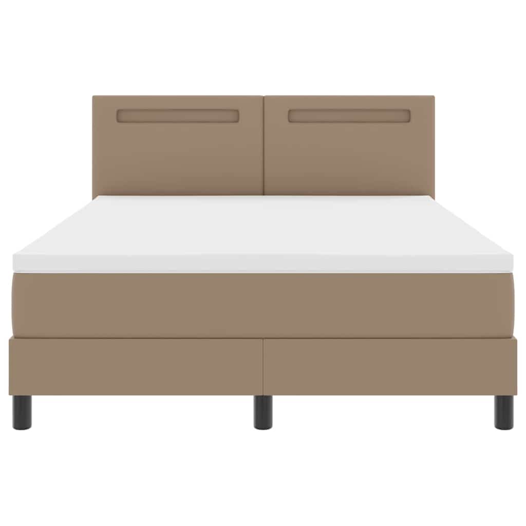 Estrutura de Cama com Colchão Cappuccino 140 x 190 cm