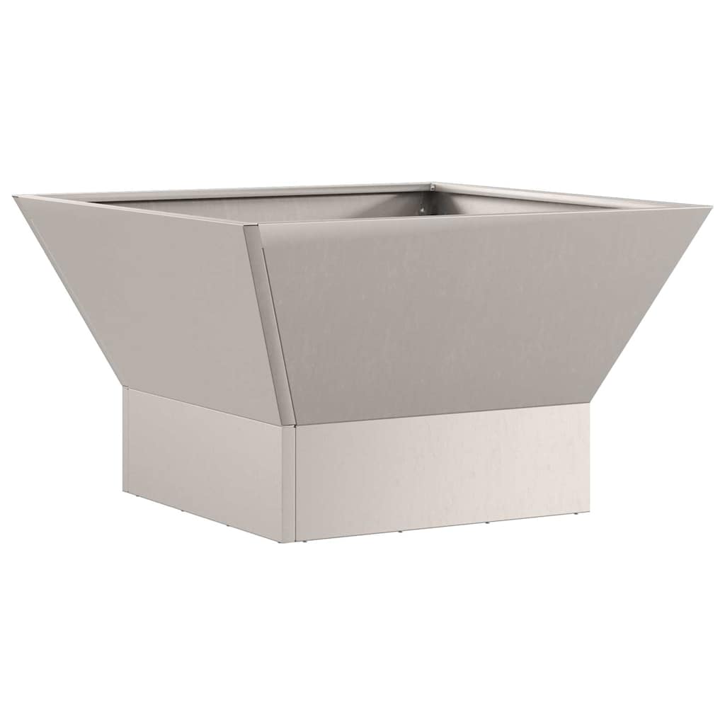 Fire Pit Castanho 60 x 60 x 35 cm Aço