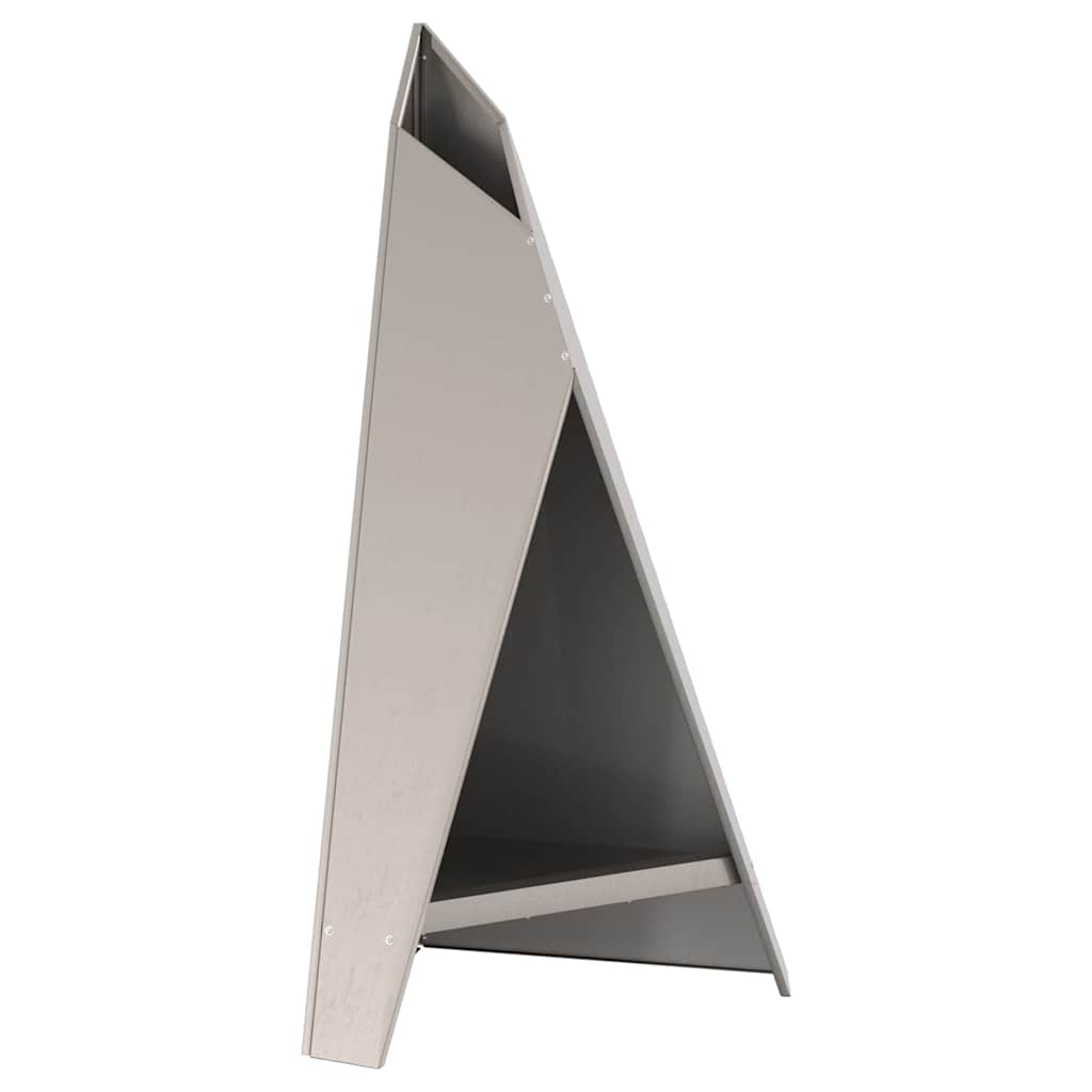 Fire Pit Castanho 58 x 40 x 100 cm Aço corten