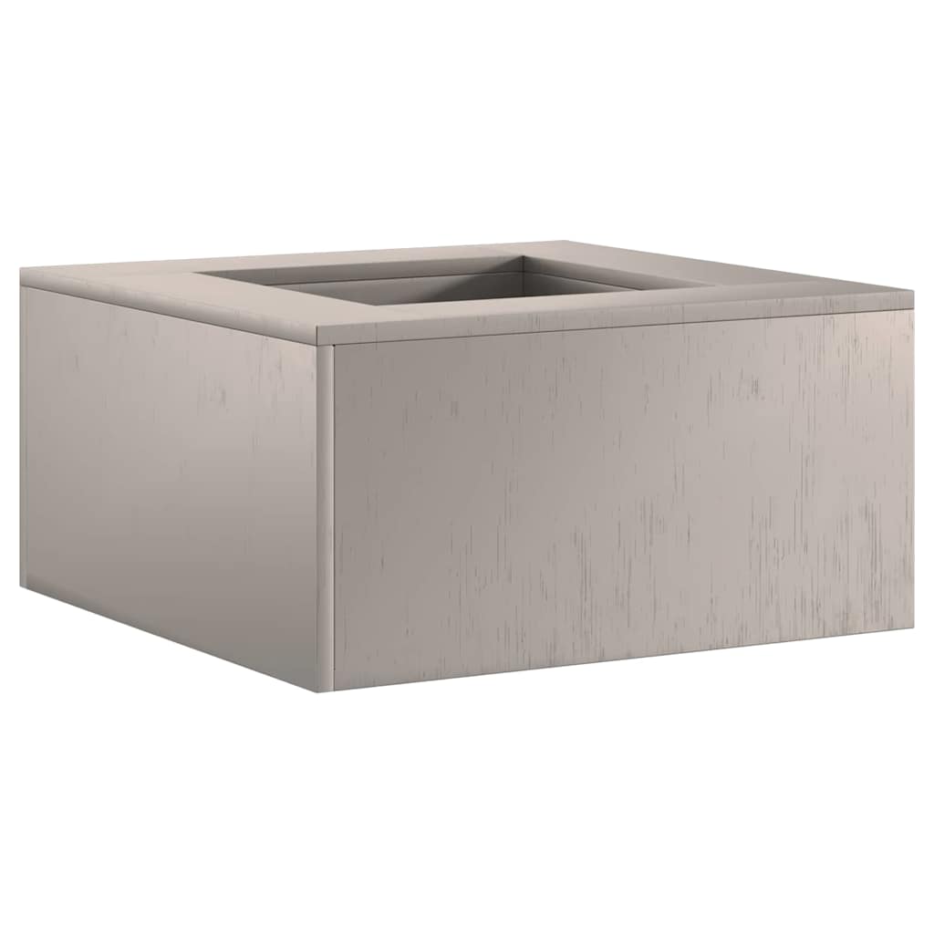 Fire Pit Castanho 60 x 60 x 30 cm Aço