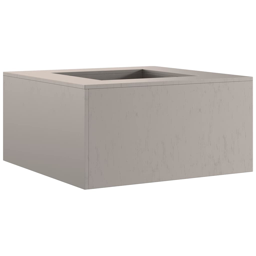 Fire Pit Castanho 80 x 80 x 40 cm Aço corten