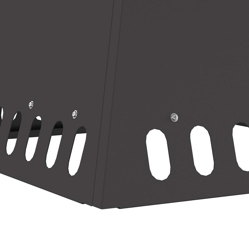 Fire Pit Preto 48 x 48 x 40 cm Aço