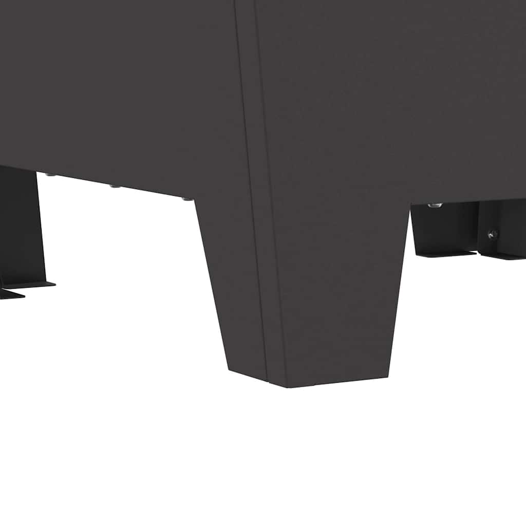 Fire Pit Preto 50 x 50 x 38 cm Aço