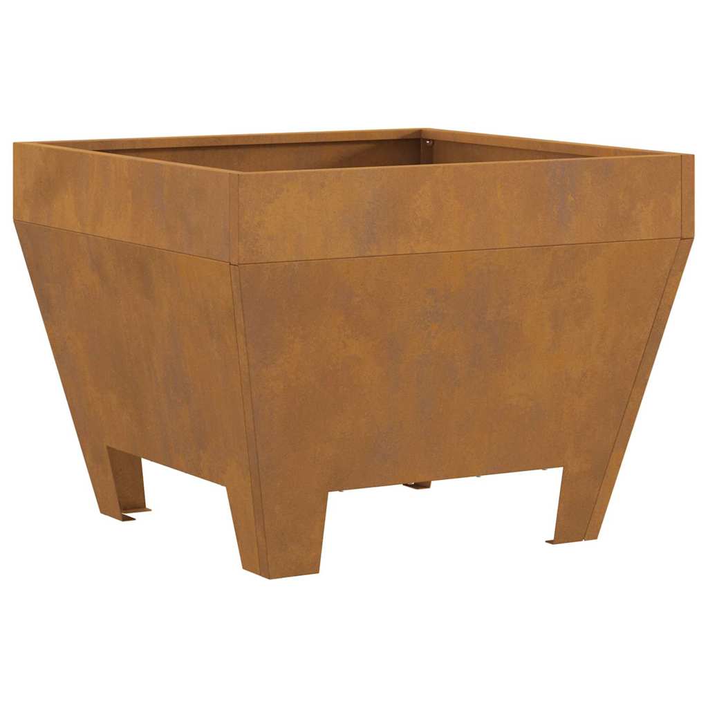 Fire Pit Castanho 50 x 50 x 38 cm Aço