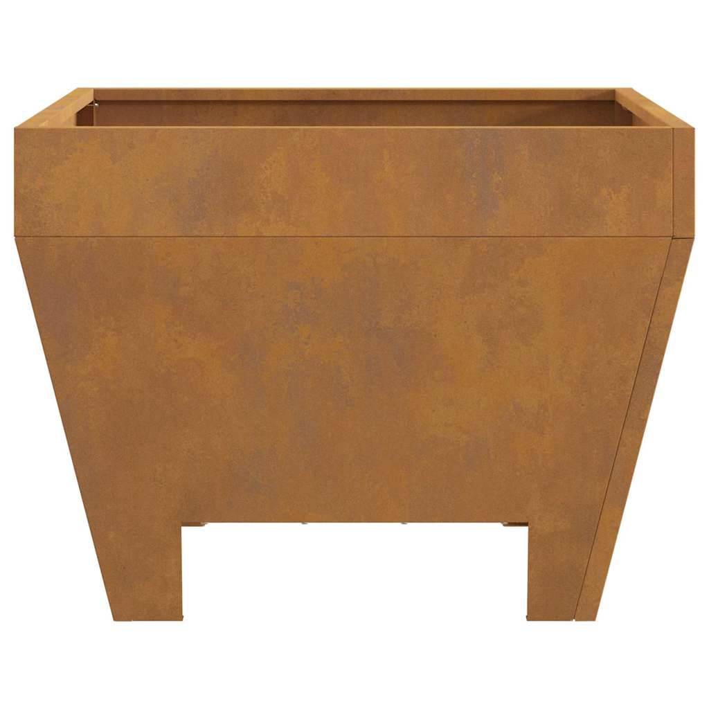 Fire Pit Castanho 50 x 50 x 38 cm Aço