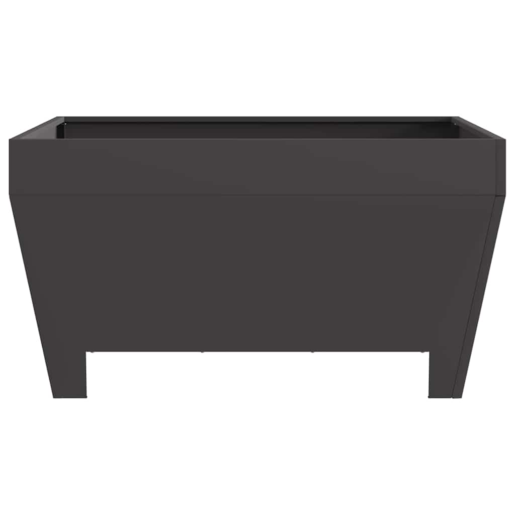 Fire Pit Preto 80 x 80 x 43 cm Aço