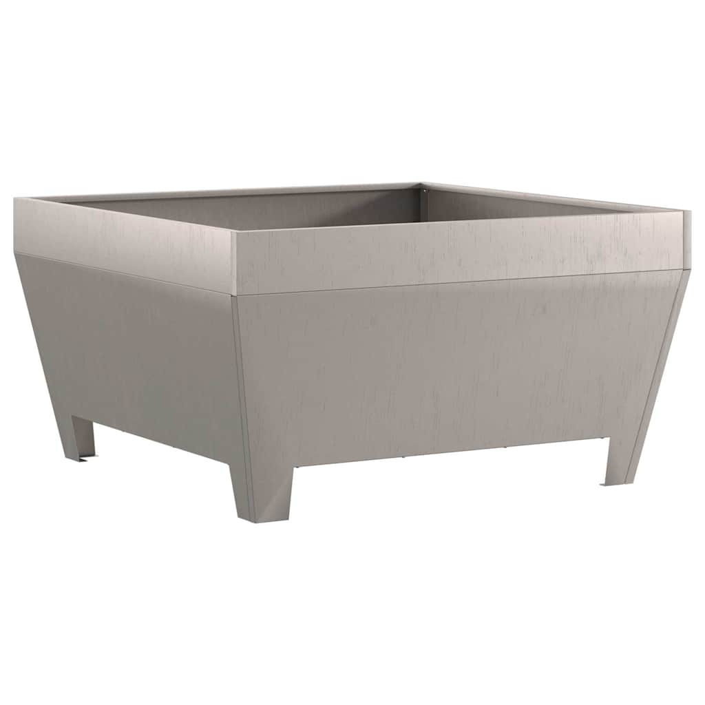 Fire Pit Castanho 80 x 80 x 43 cm Aço