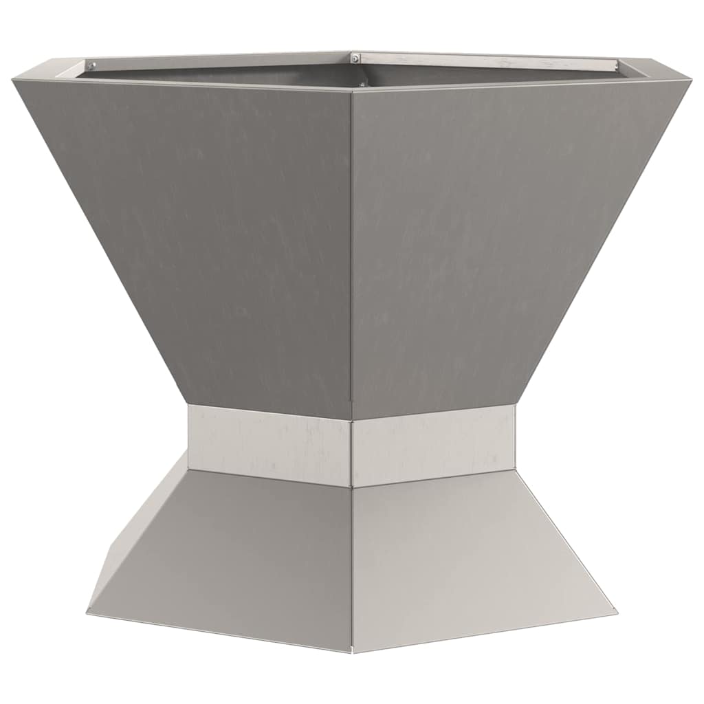 Fire Pit Castanho 50 x 50 x 40 cm Aço